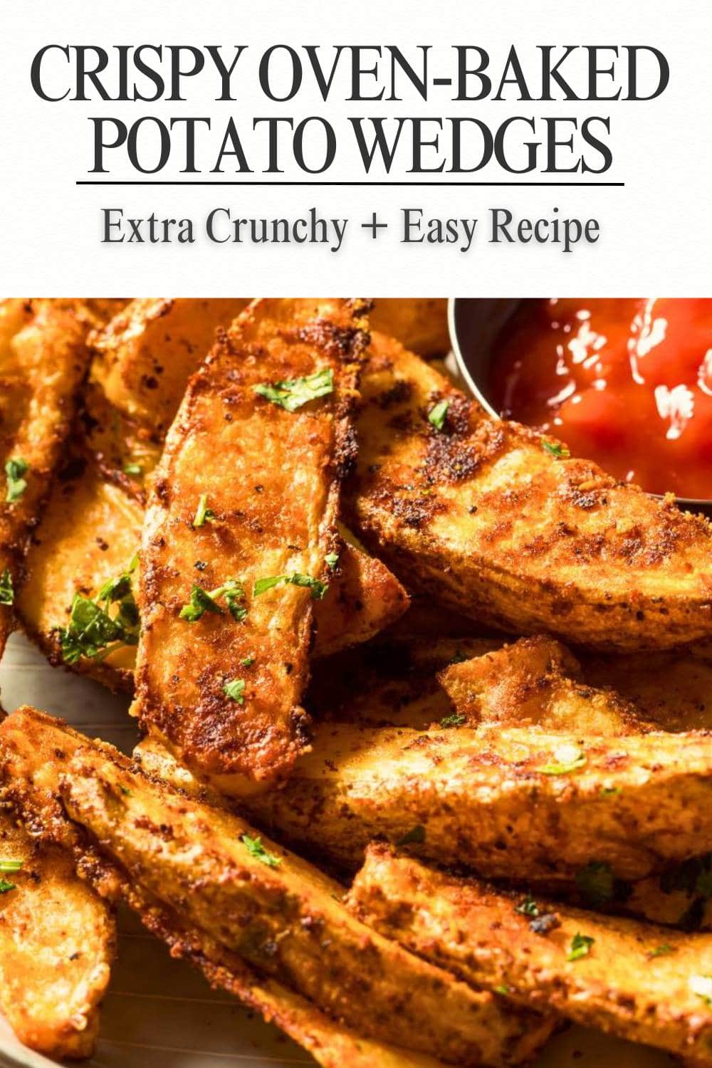 Crispy Oven-Baked Potato Wedges