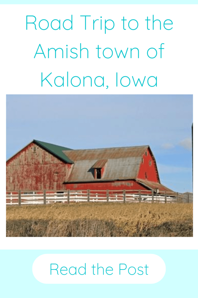 Amish town Kalona, Iowa 