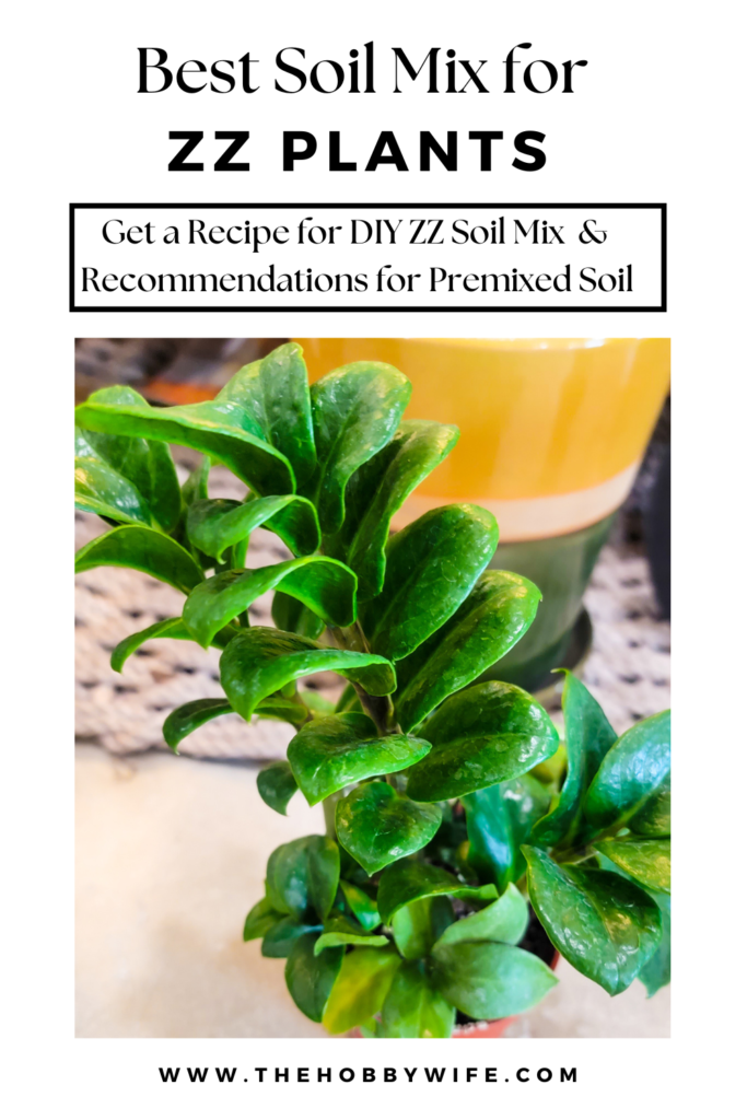How to Make the Best ZZ Plant Soil Mix Recipe The Hobby Wife