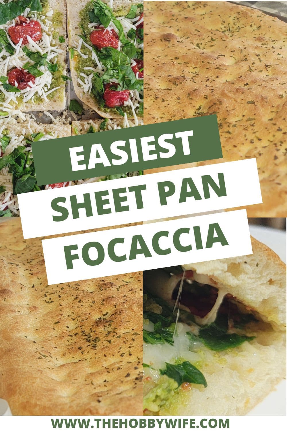 easy sheet pan focaccia bread recipe