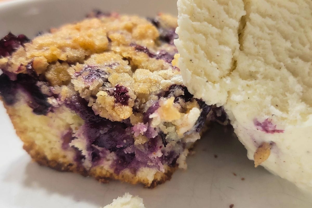 homemade blueberry buckle recipe