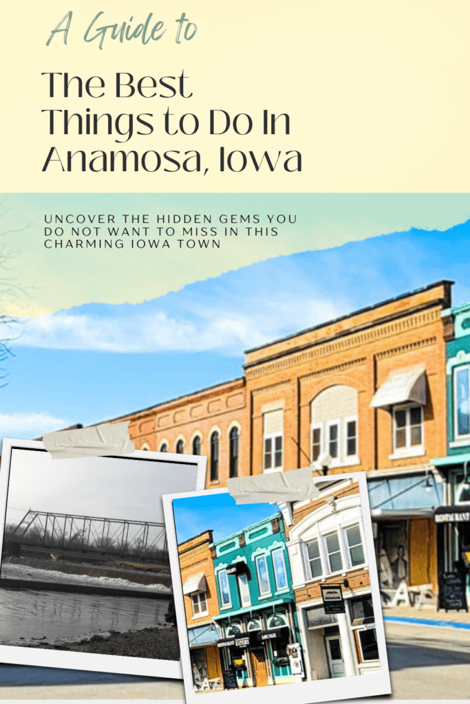 Best things to do in Anamosa Iowa with limestone bluffs and wooded hiking trails attractions, and small town charm
